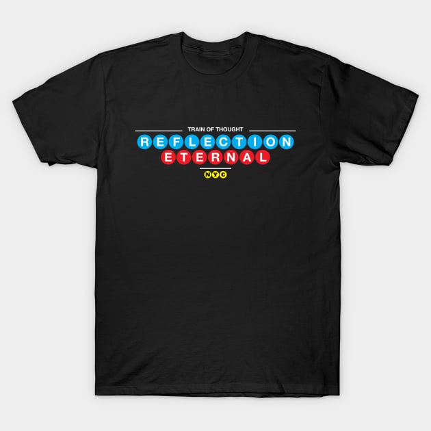 Train of Thought T-Shirt by nycsubwaystyles